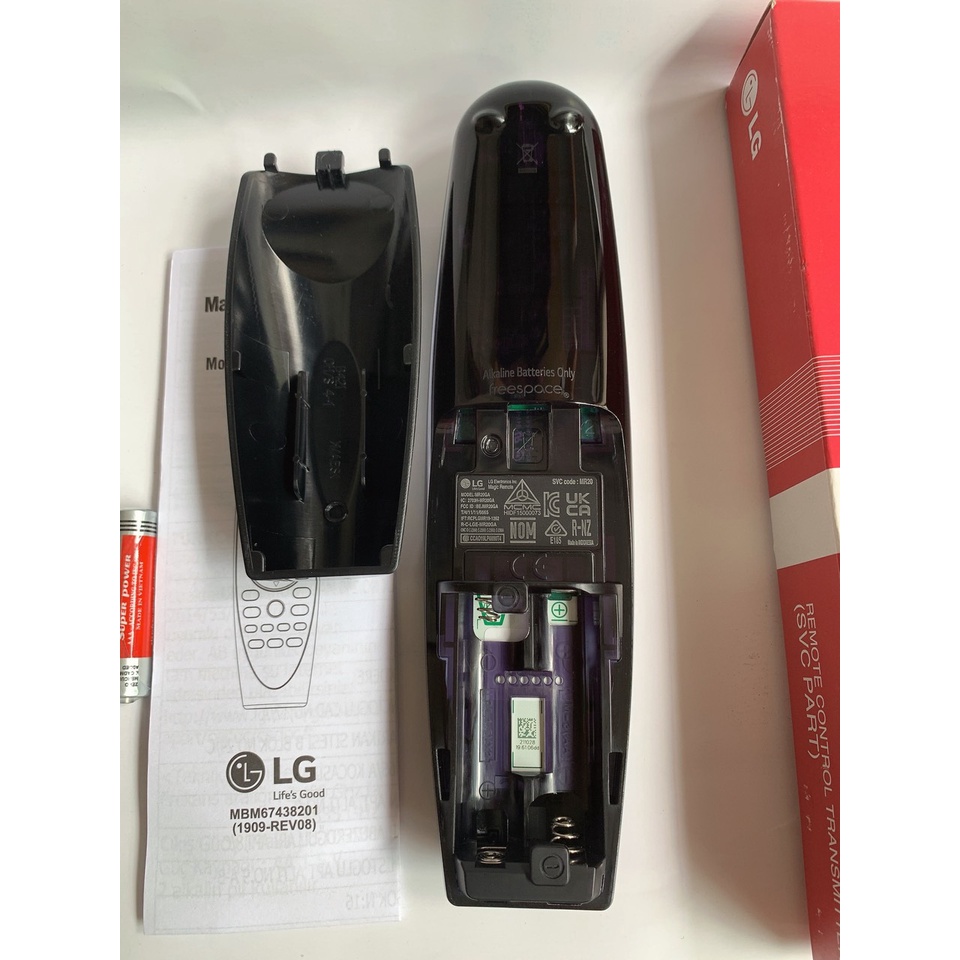 REMOTE ĐIỀU KHIỂN TIVI LG MAGIC AN-MR20GA HÀNG CHÍNH HÃNG