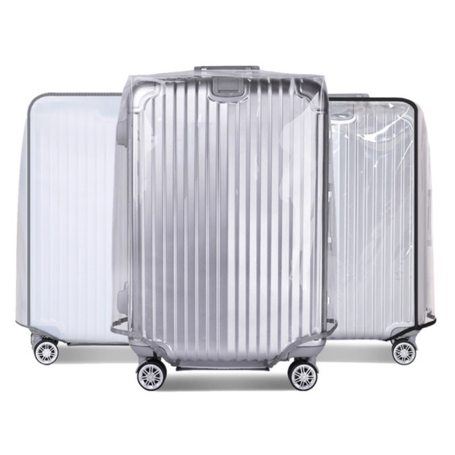 Vỏ bọc bảo vệ vali kéo. túi bọc vali nhựa trong suốt đủ size 20,24,29 inch chống chầy xước