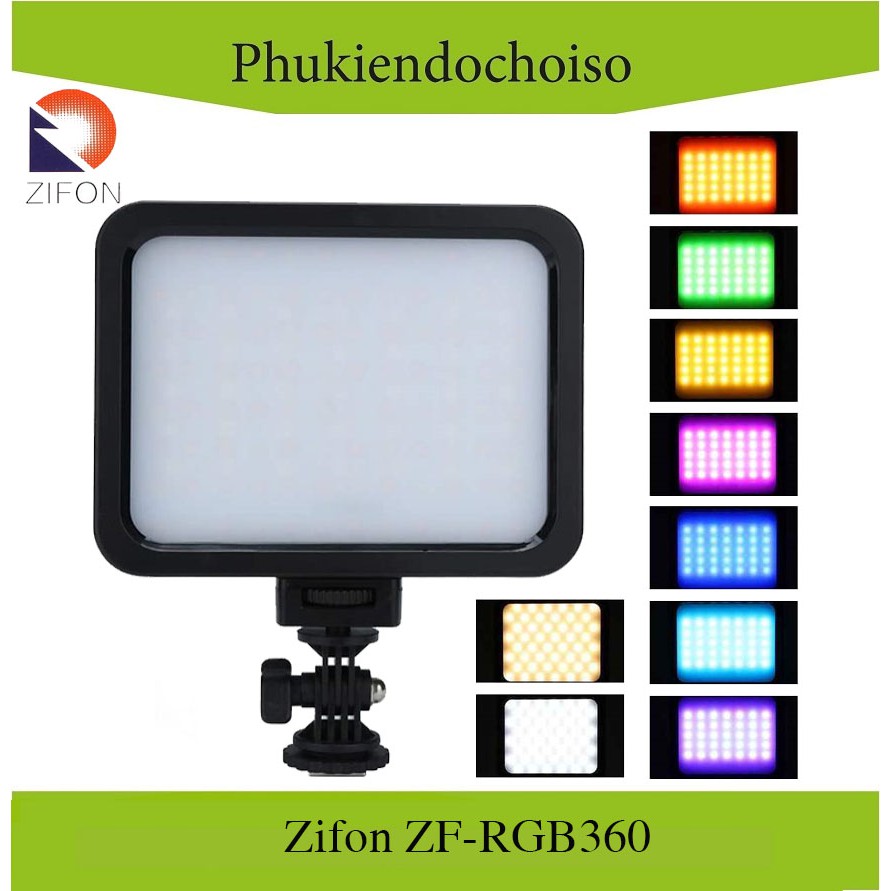 Đèn led Zifon ZF-RGB360