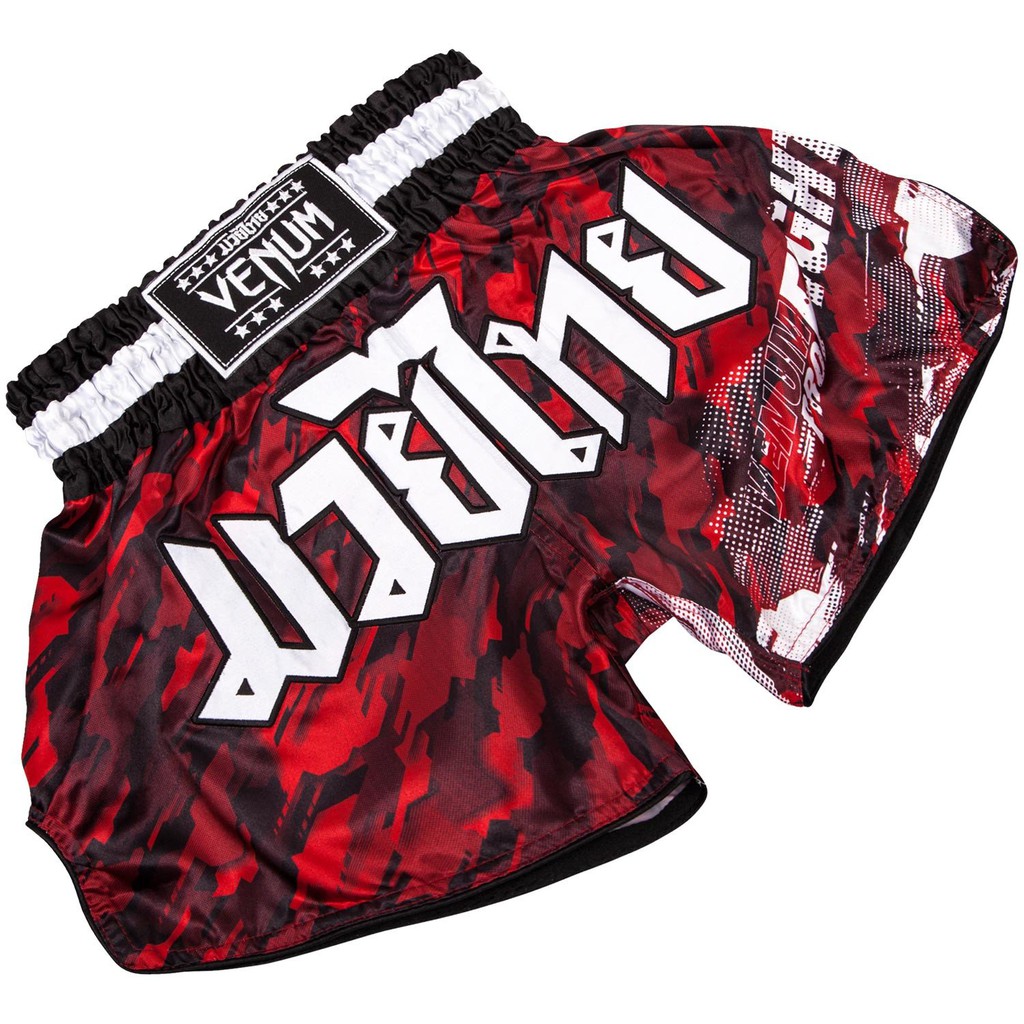 Quần Muay Thai Venum Tecmo - Red/Black