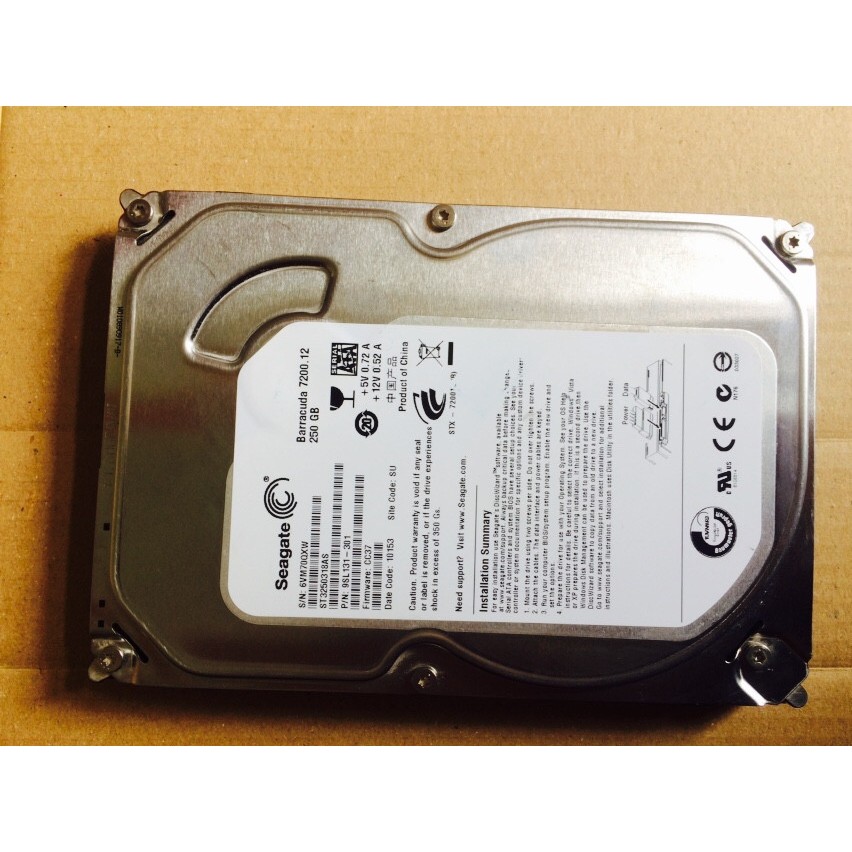 Ổ cứng 250g Seagate bảo hành 12 tháng | BigBuy360 - bigbuy360.vn