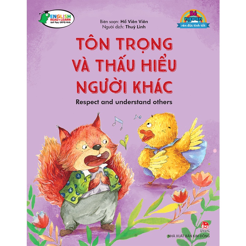 Sách Lẻ - Bé ngoan rèn đức tính tốt ( Song ngữ ) ( Bộ 10 cuốn )