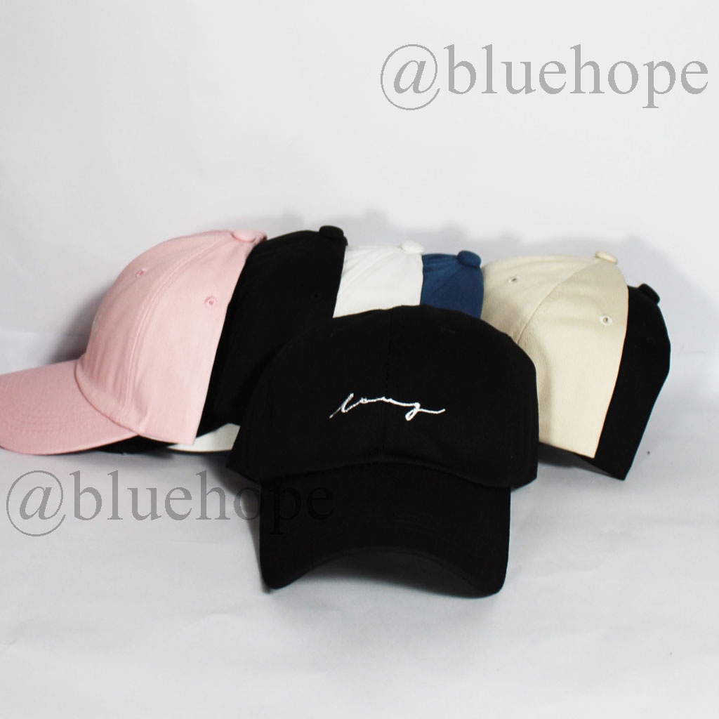 [Mã FAMARAL1 giảm 10K đơn 50K]Mũ lưỡi chai nam nữ nón chữ kí Thêu Bluehope giá rẻ nhiều màu mẫu mới MN21