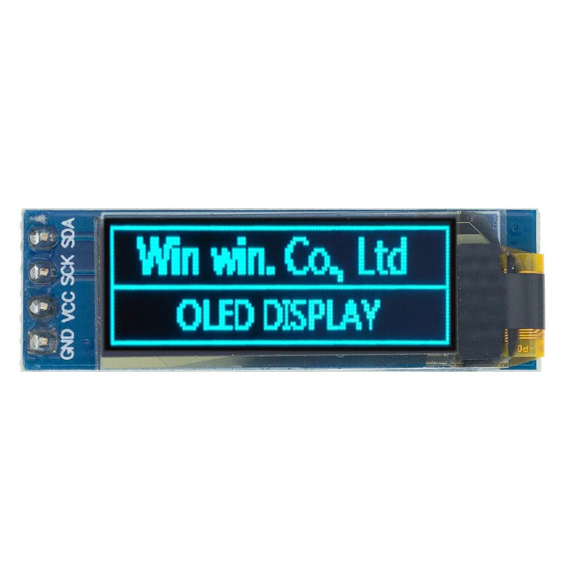 Mô Đun Hiển Thị Màn Hình OLED 0.91 inch 0.91" OLED 128X32 OLED 0.91" IIC