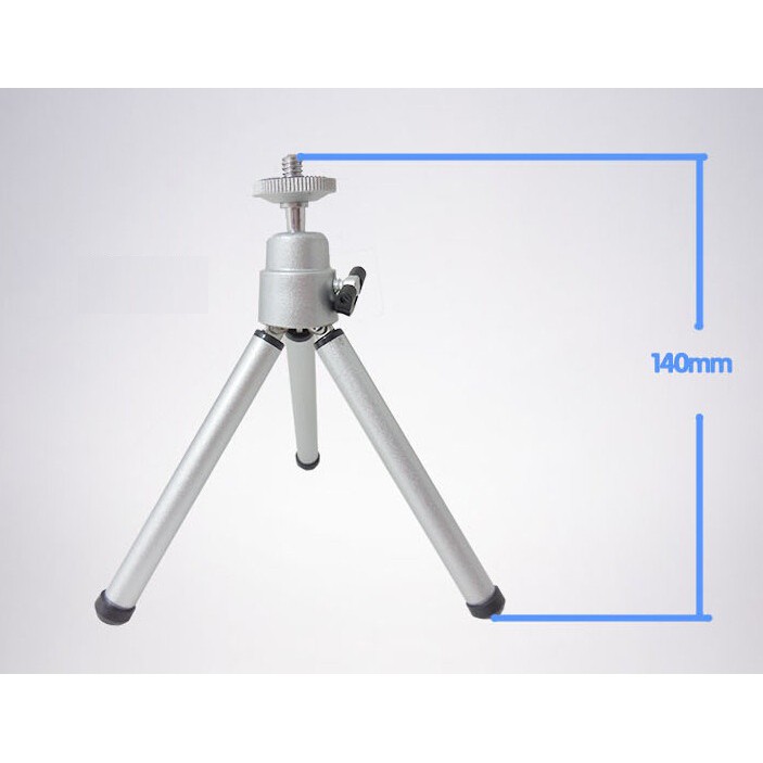 Tripod 3 Chân Mini Tripod Mini Dùng Cho Điện Thoại Máy Ảnh Nhỏ Tặng Kẹp Điện Thoại | BigBuy360 - bigbuy360.vn