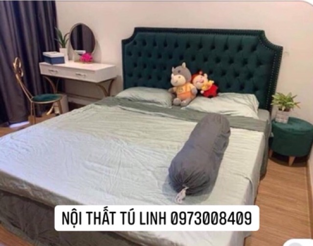 Giường ngủ Châu Âu 01 ( nhắn tin báo giá từng kích thước )