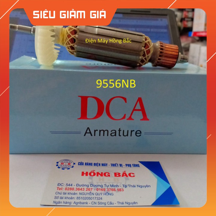 01 ROTOR MÁY MÀI GÓC 9556NB - CHÍNH HÃNG DCA