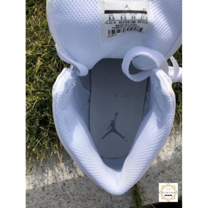Giày Thể Thao, Giày Sneaker AIR JORDAN 1 Retro High Full White Full Trắng Cao Cổ VIP