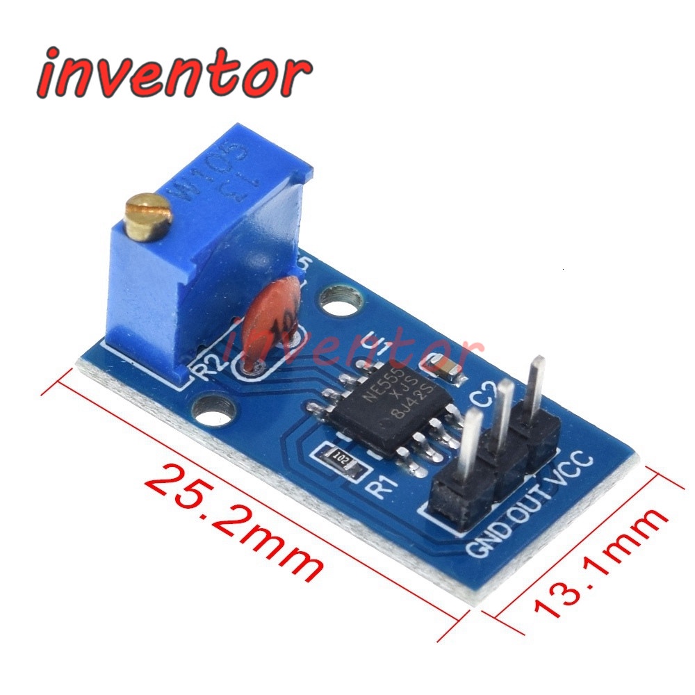 Mô-đun điều chỉnh tần số DC 5V~12V NE555 cho xe hơi thông minh Arduino