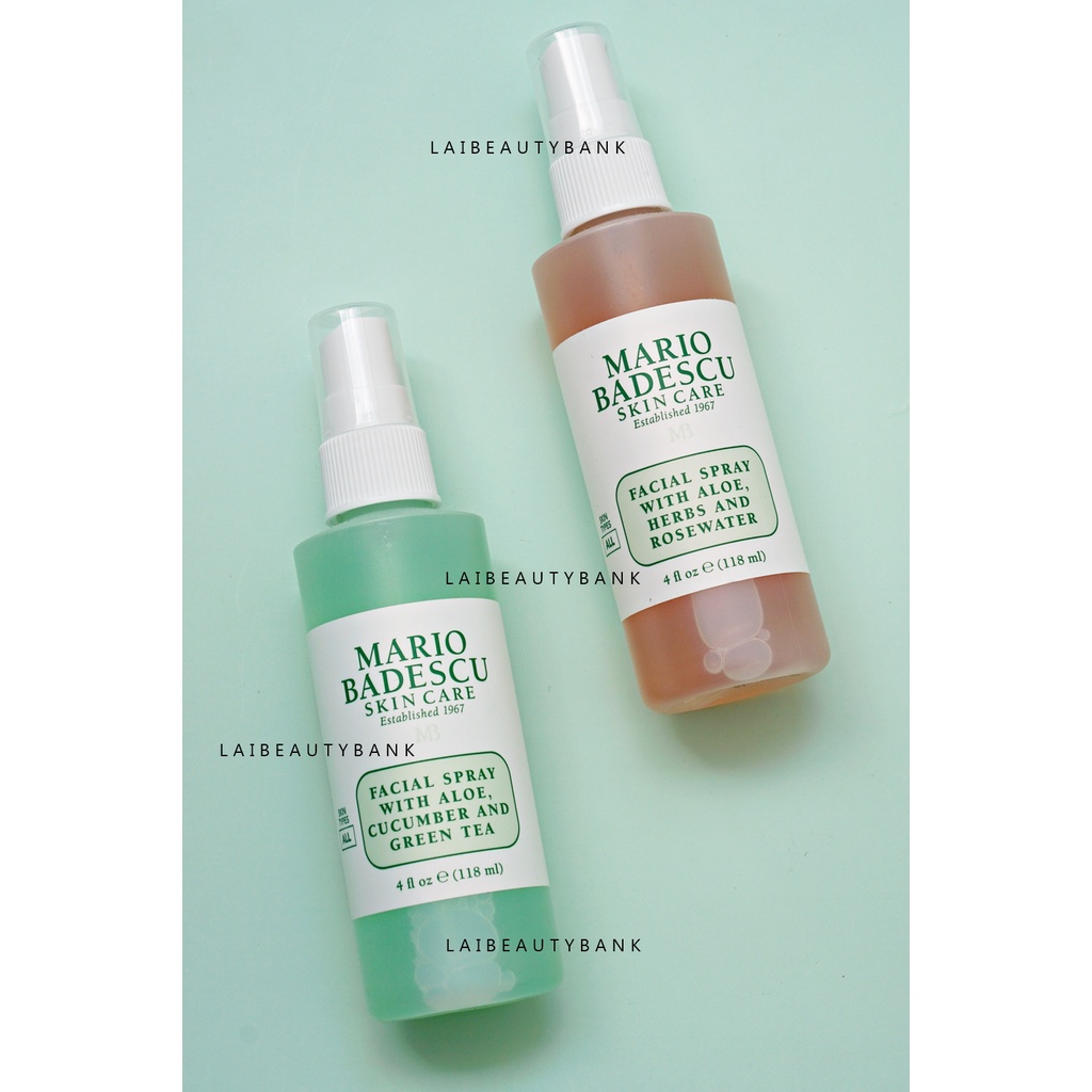 [118ml/236ml] Toner dạng xịt Mario Badescu Facial Spray