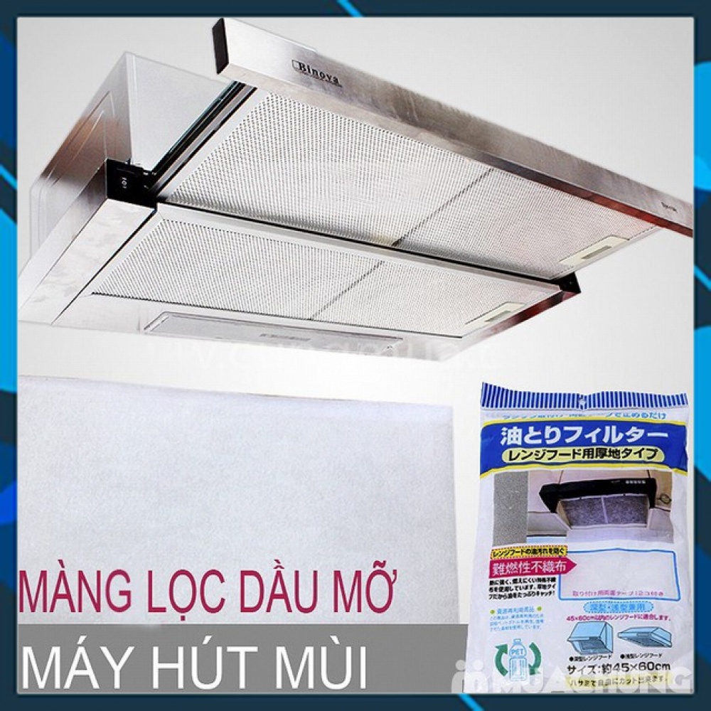 Màng lọc dầu mỡ che chắn cho máy hút mùi - Dễ Dàng Vệ Sinh, Tránh Bám Bẩn