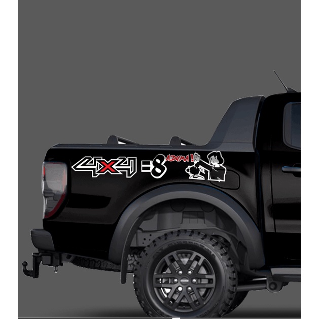 Tem dán xe vui vẻ dán các màu xe