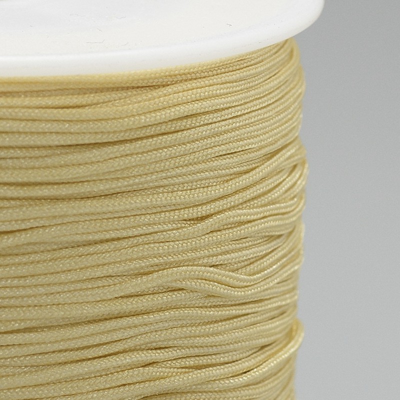 1 Cuộn Dây Nylon Màu Đen Đường Kính 0.8mm Dùng Làm Đồ Trang Sức