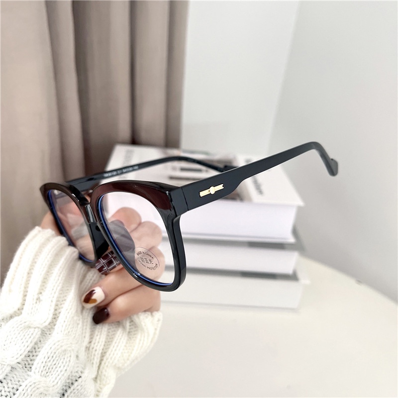Kính cận VIENDO tròng đổi màu chống tia UV chốngánh sáng xanh phong cách Hàn Quốc thời trang nam nữ(có thể cắt cận thị ống kính)