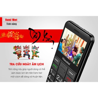Điện thoại masstel fami việt