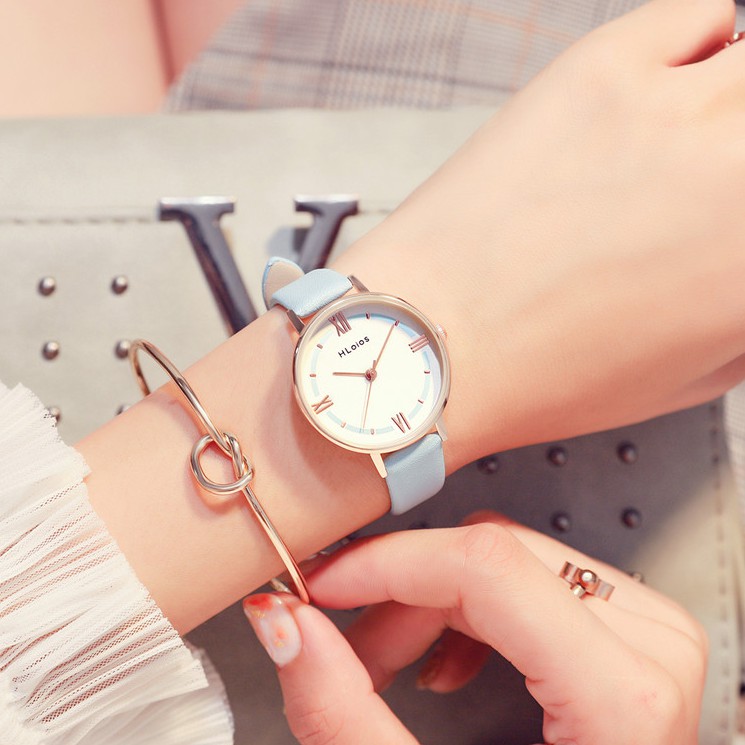 Đồng hồ nữ thời trang Hloios H02 mẫu mới cực đẹp, phong cách Hàn Quốc cá tính | BigBuy360 - bigbuy360.vn