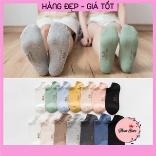 Set tất tuần nam nữ 7 đôi 7 ngày cổ ngắn siêu đẹp