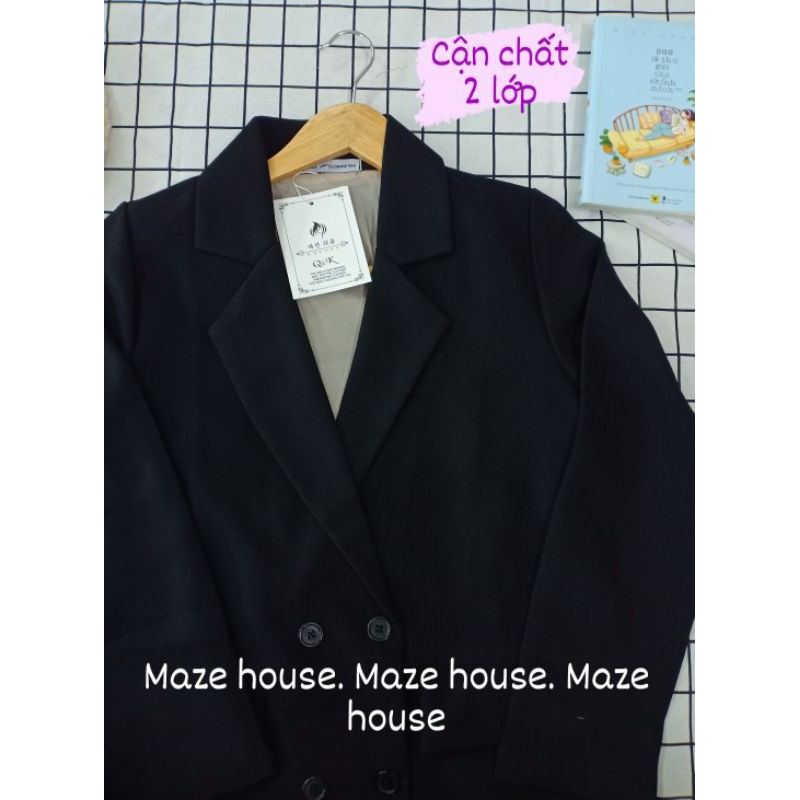Áo Blazer 2 lớp 💖VIDEO/ẢNH THẬT💖 Áo vest nữ 2 lớp 4 cúc Hàn Quốc | BigBuy360 - bigbuy360.vn