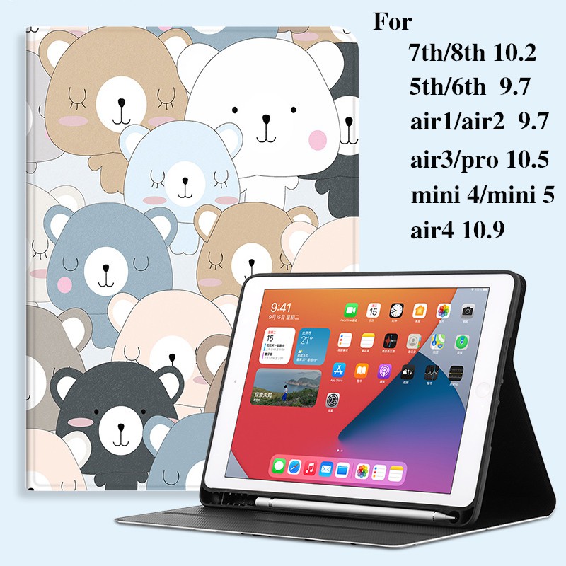 Ốp Máy Tính Bảng Cho iPad gen 8 gen 7 10.2 gen 6 gen 5 9.7 air 4 10.9 pro 11 iPad 2-3-4 air 1 air 2 air 3 Mini 12345 pro 10.5 pro 9.7