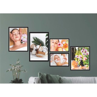 Tranh spa 5 tranh kích thướt chuẩn