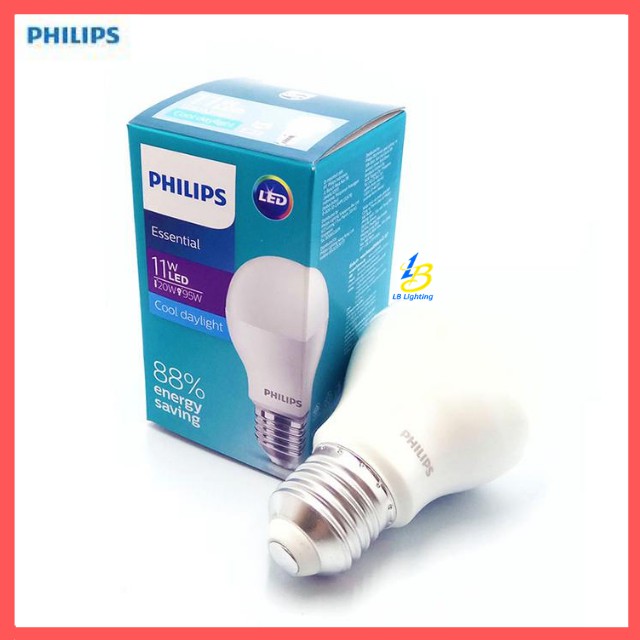 [SIÊU TIẾT KIỆM] Bóng Đèn Led Bulb (búp) 11w A60 E27 Philips[CHÍNH HÃNG] Cực Sáng