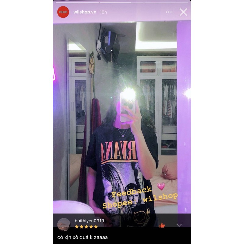 ÁO NIRVANA - ROCK BAND TEE - ÁO THUN ÁO PHÔNG NHẠC ROCK