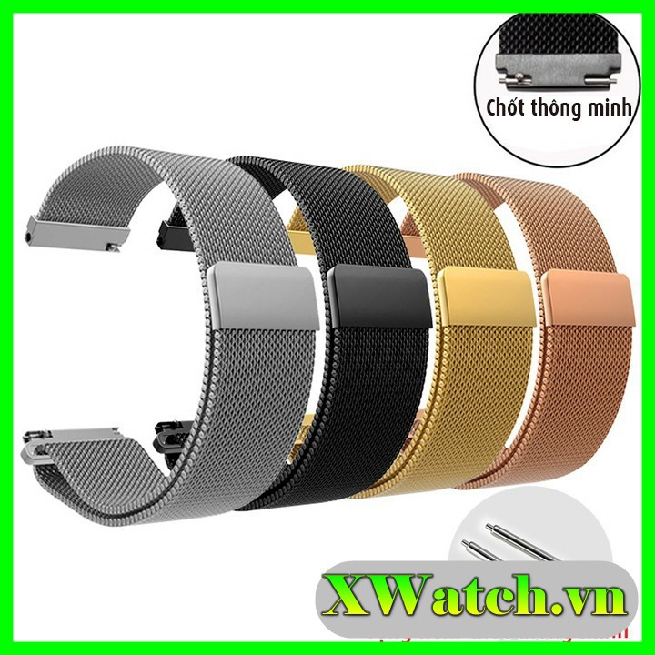 Dây thép lưới Milanese Loop thép không gỉ cao cấp 12mm -&gt;24mm