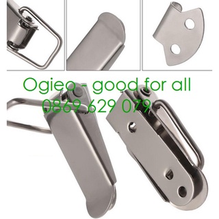 Khóa gài inox 304, khóa lật inox, lẫy khóa đạn