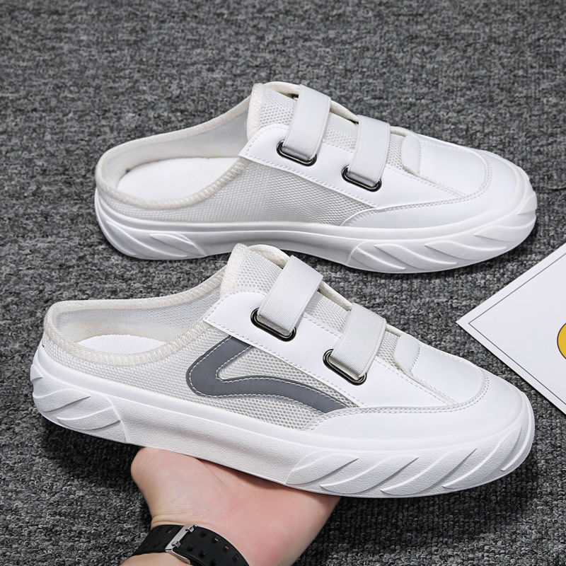 Giày lười vải canvas thoáng khí trẻ trung cho nam | BigBuy360 - bigbuy360.vn