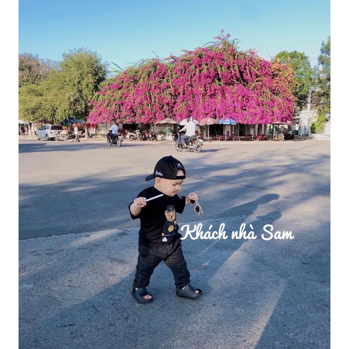 ￼￼￼Áo thun tay lỡ unisex Drew new 2022 S07 cho bé và gia đình , samyy_vn