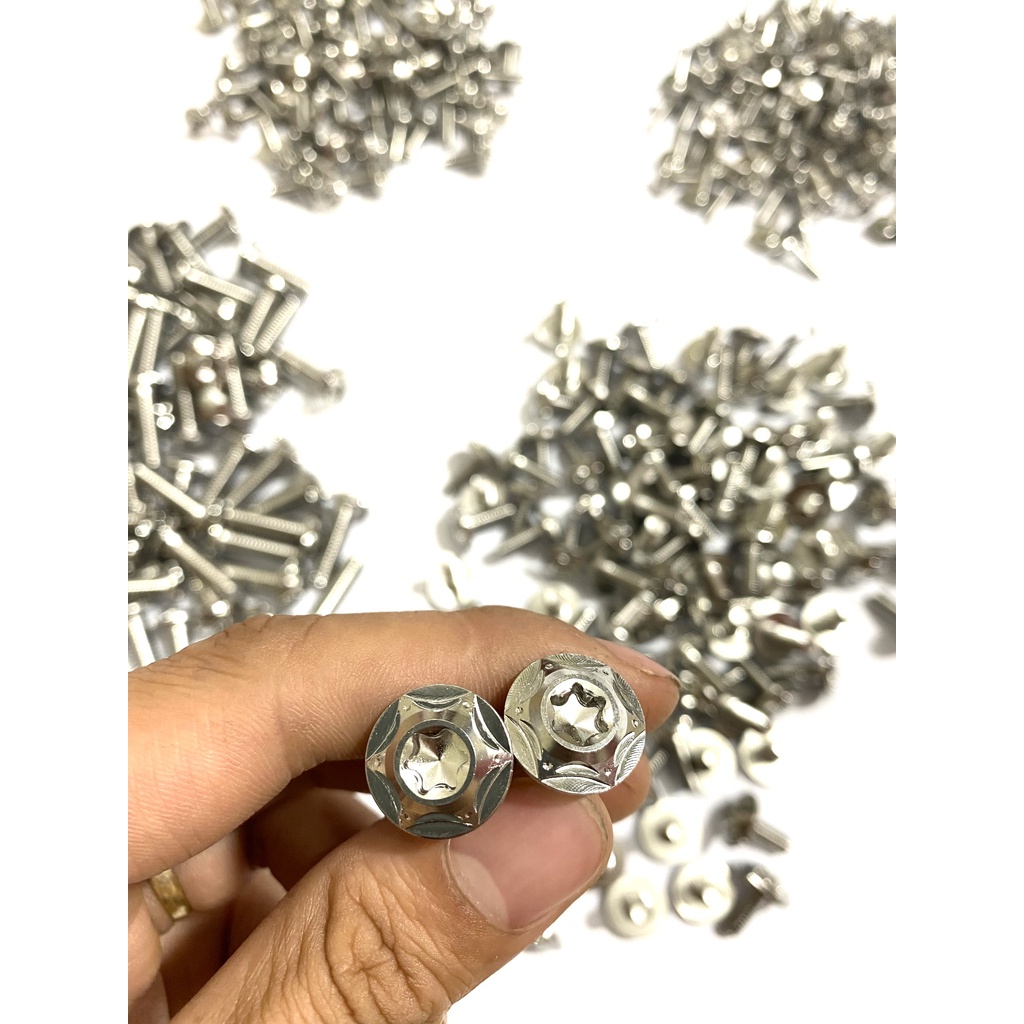ốc salaza thái inox 304 Hàng Siêu Hót Chuẩn Ren