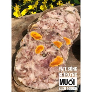 PATE BÓNG BÌ TRỨNG MUỐI