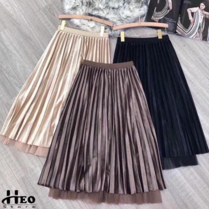 Chân váy xếp Li dài mặc được 2 mặt | BigBuy360 - bigbuy360.vn