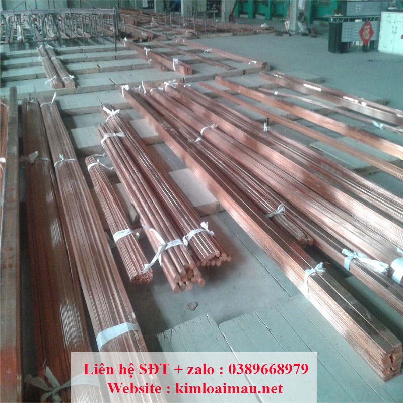 Đồng thanh cái 30x3 dài 1m
