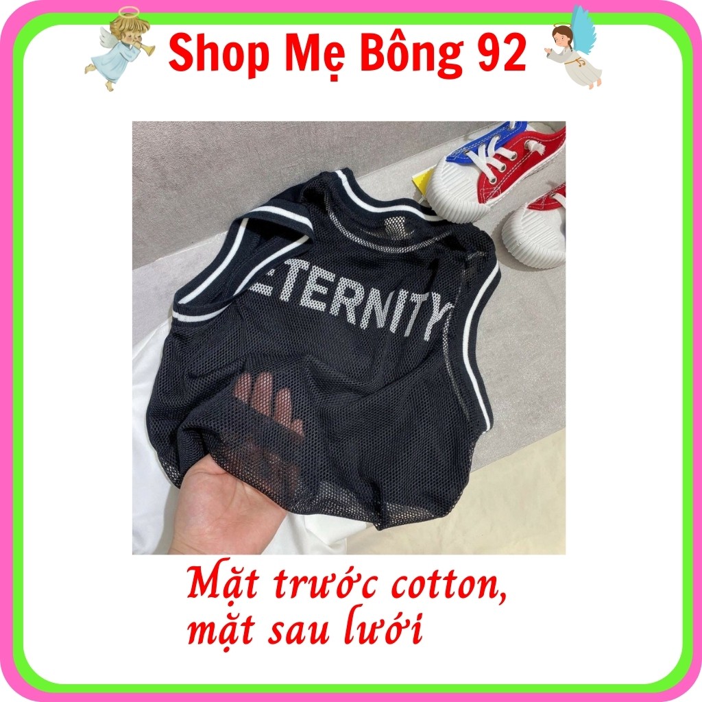 Đồ Bộ Cotton Pha Lưới Mùa Hè Bé Trai 10-22kg – Shop Mẹ Bông 92