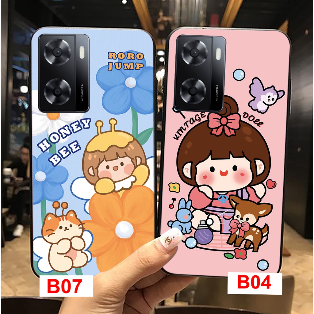 ỐP lưng Oppo A57 4G - Oppo A57 2022 cô gái jump zozo cực đẹp siêu cute