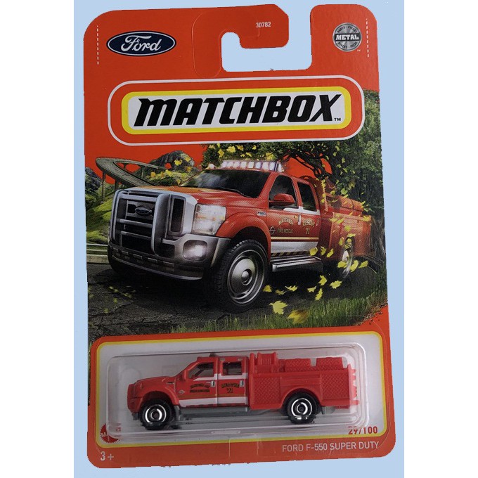 Xe mô hình Matchbox Ford F-550 Super Duty