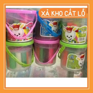 (Siêu sale)  Đất nặn xô 12 màu có khuôn hàng đảm bảo an toàn