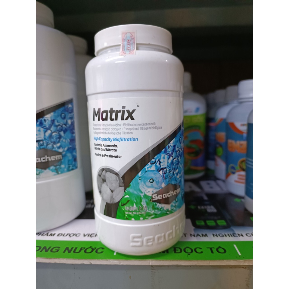 Seachem Matrix thế hệ mới 500gr Hộp nguyên seal