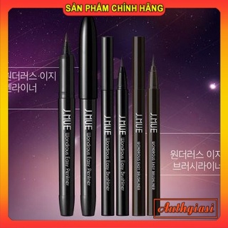 Bút kẻ dạ mắt J.MUE Wondrous Easy Brushliner nét mảnh / Penliner nét đậm