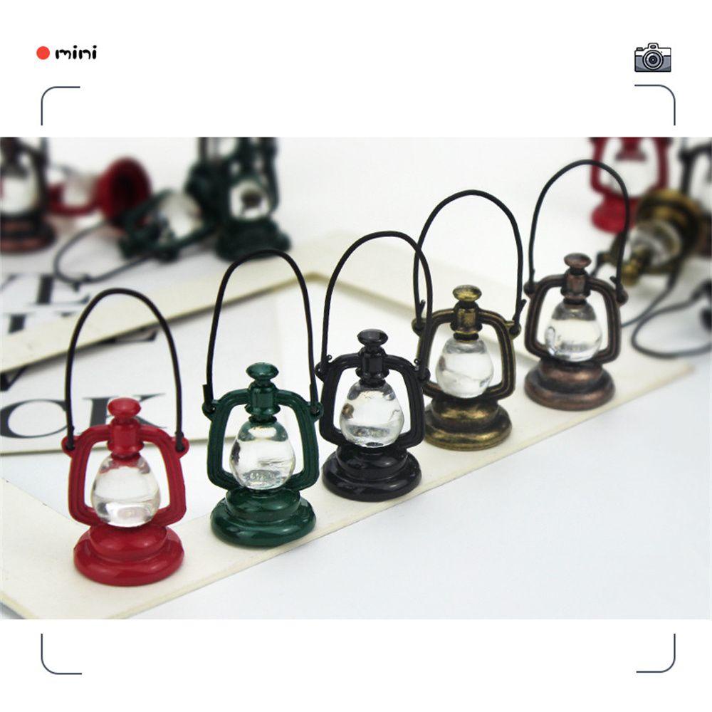RAINBOW Mô Hình Đèn Dầu Mini Trang Trí Nội Thất Nhà Búp Bê