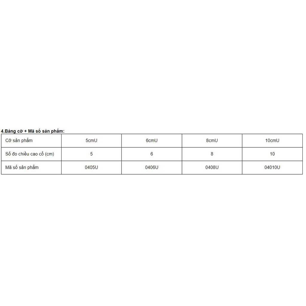 Nẹp cổ mềm UNIVERSAL – Nẹp cổ hỗ trợ, cố định cột sống cổ