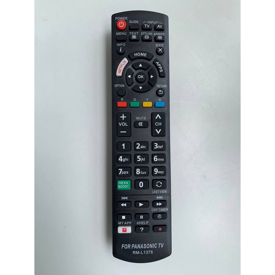Remote Điều Khiển Cho Smart TV, Internet TV Panasonic RM-L1378