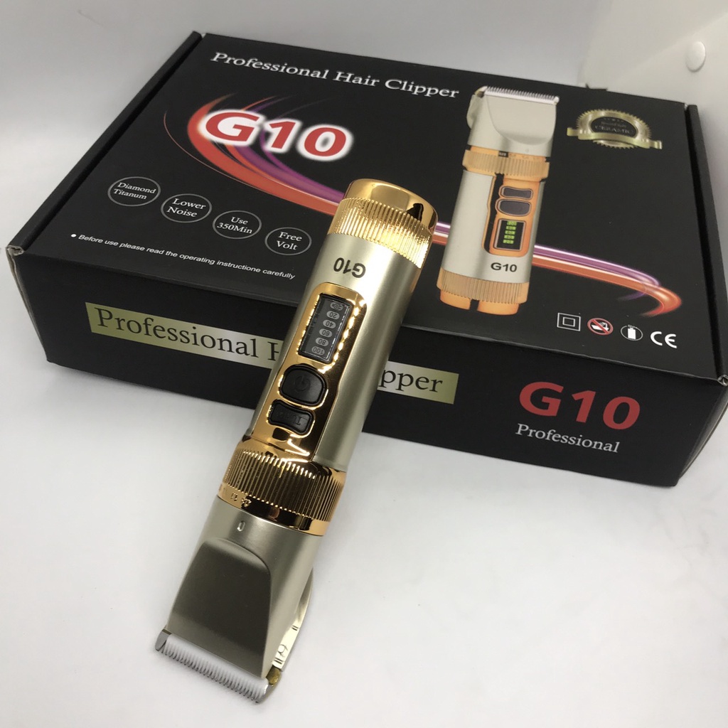 ⭐️Tông đơ cắt tóc chuyên nghiệp Nhật Bản KATO G10 ,tăng đơ cắt tóc lưỡi sứ, lữoi thép cao cấp