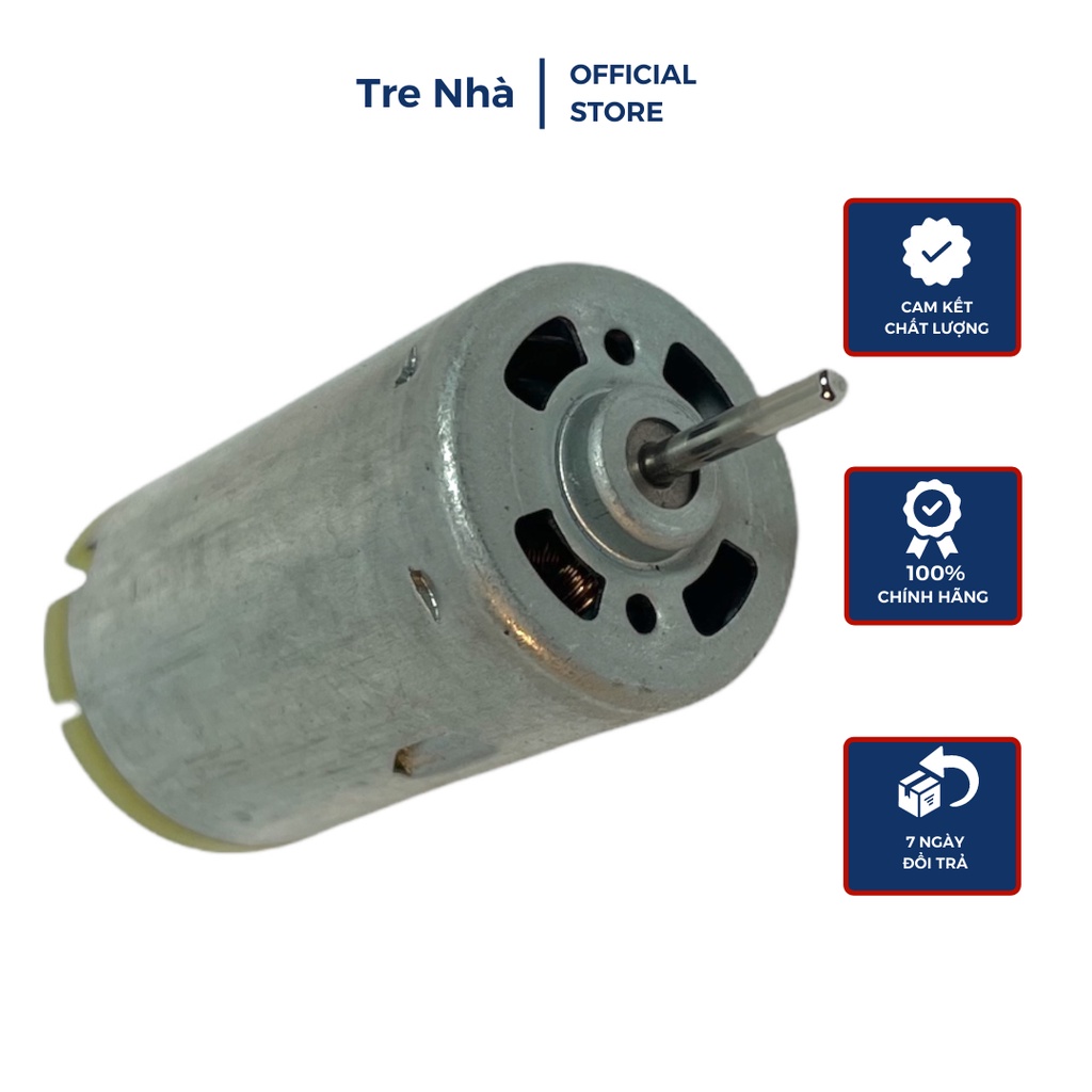 Động cơ ô tô DC12V 21500 vòng / phút tốc độ cao mô-men xoắn cao DIY tàu mô hình xe mô hình điện