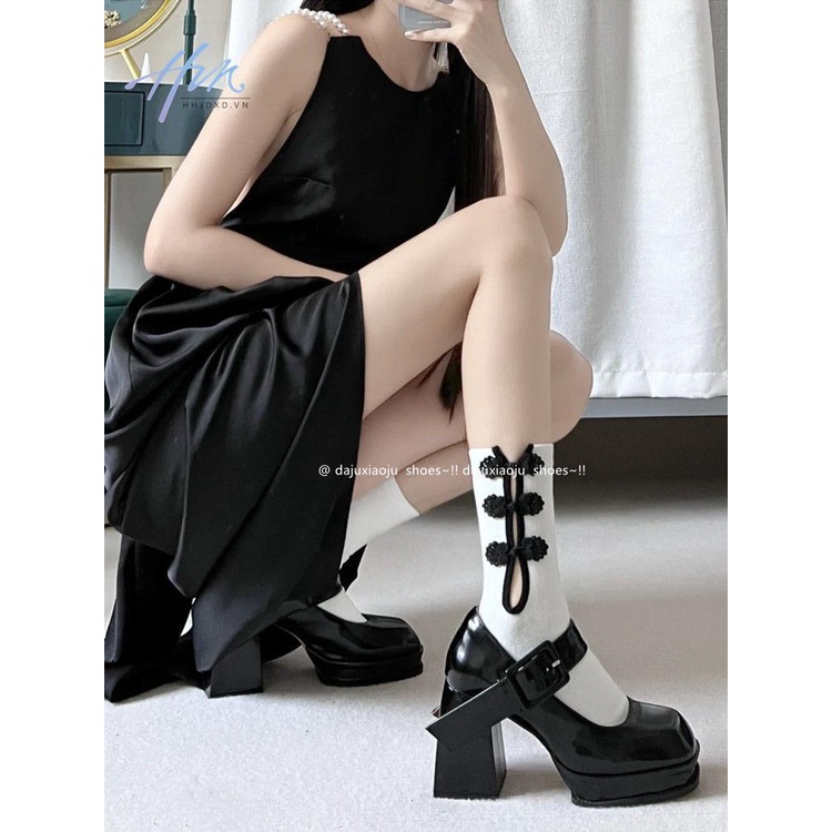 Giày Cao Gót Da Đế Dày Thời Trang Mùa Hè Dành Cho Nữ 2022