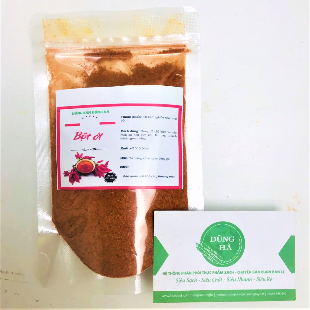 Bột ớt Hàn Quốc - Bột ớt ngon, chuẩn