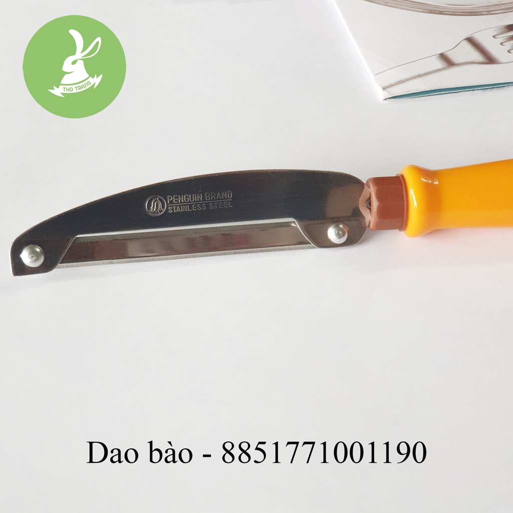 Dao bào 2 lưỡi 22 cm thép không gỉ Thái Lan mã 8851771001190