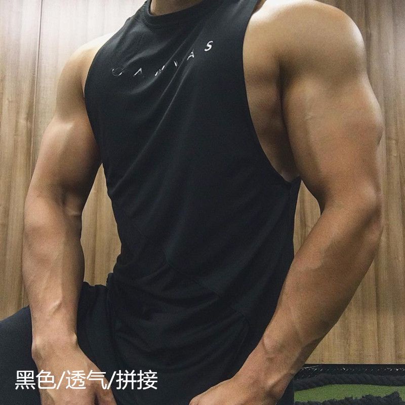 Bán Chạy!Áo Hoodie Sát Nách Vải Polyester Cotton Nhanh Khô Thoáng Khí Thời Trang Mùa Hè 2022 Cho Nam