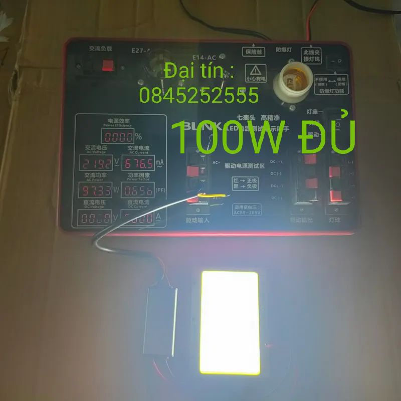 Chip led 50W - 100W - 200W ngoài trời ip66 lắp ráp cho đèn led cob - chip
